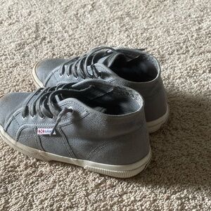 Kids gray high top supergas